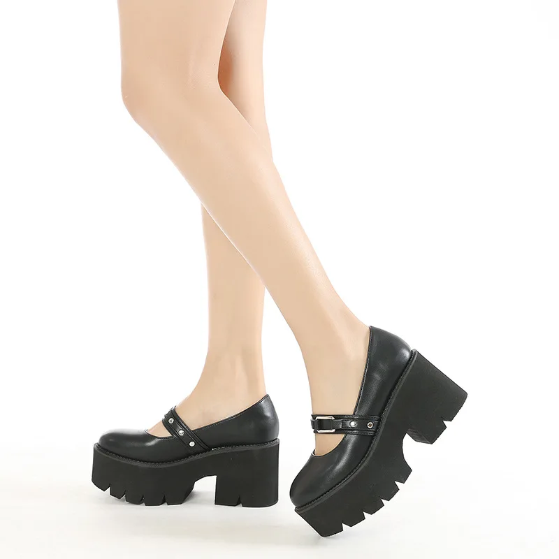 plus size 41 42 43 New Women Shoes Mary Jane Gothic Shoes Slip on Leather Pumps High Heels platform heels
plus size 41 42 43 New Women Shoes Mary Jane Gothic Shoes Slip on Leather Pumps High Heels platform heels