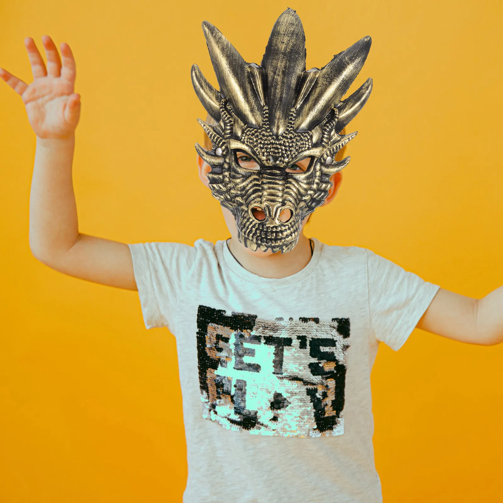 Dragon Mask Cosplay Dinosaur Head Dinoaur Clothing Animal Costume Plastic Carnival Party Child
Dragon Mask Cosplay Dinosaur Head Dinoaur Clothing Animal Costume Plastic Carnival Party Child