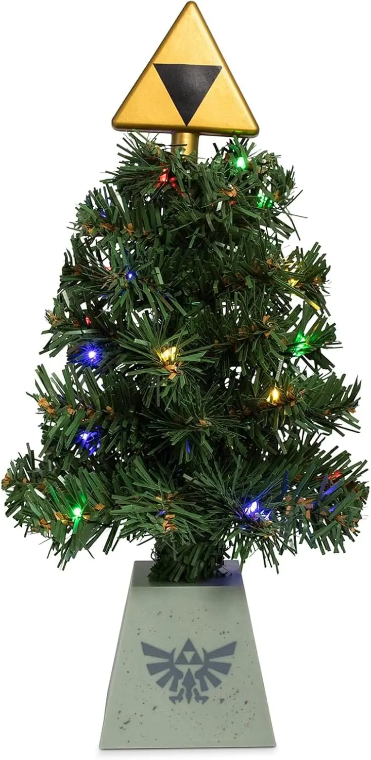 Zelda Triforce LED USB Tree | Мини-искусственная рождественская елка для столешницы, праздничного декора и подарков для видеоигр
Zelda Triforce LED USB Tree | Мини-искусственная рождественская елка для столешницы, праздничного декора и подарков для видеоигр