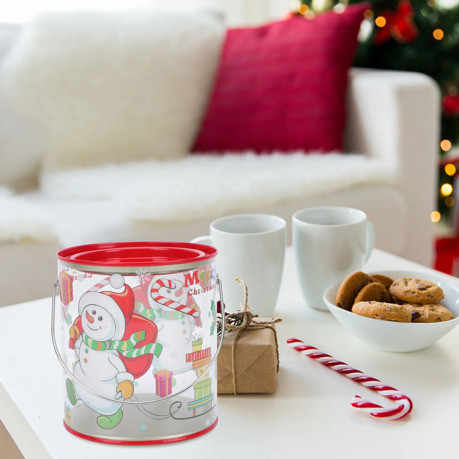 8pcs Christmas Candy Boxes Adorable Food Storage Buckets Portable Gift Containers Lovely Cookie Canisters Holiday Treat Holders
8pcs Christmas Candy Boxes Adorable Food Storage Buckets Portable Gift Containers Lovely Cookie Canisters Holiday Treat Holders