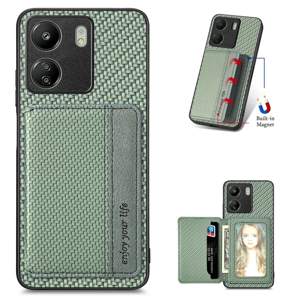 Anti-theft Leather Card Case for Xiaomi Redmi 14C 13C 12C 11A 10C 9C NFC 9A 9i 8 A Redmi13 C Redmi12 4G 5G Magnetic Back Cover
Anti-theft Leather Card Case for Xiaomi Redmi 14C 13C 12C 11A 10C 9C NFC 9A 9i 8 A Redmi13 C Redmi12 4G 5G Magnetic Back Cover
