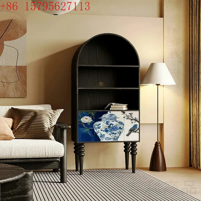 02 Синий и белый фарфор в китайском стиле из массива дерева, бытовой шкаф для хранения в гостиной, входной шкаф
02 Синий и белый фарфор в китайском стиле из массива дерева, бытовой шкаф для хранения в гостиной, входной шкаф