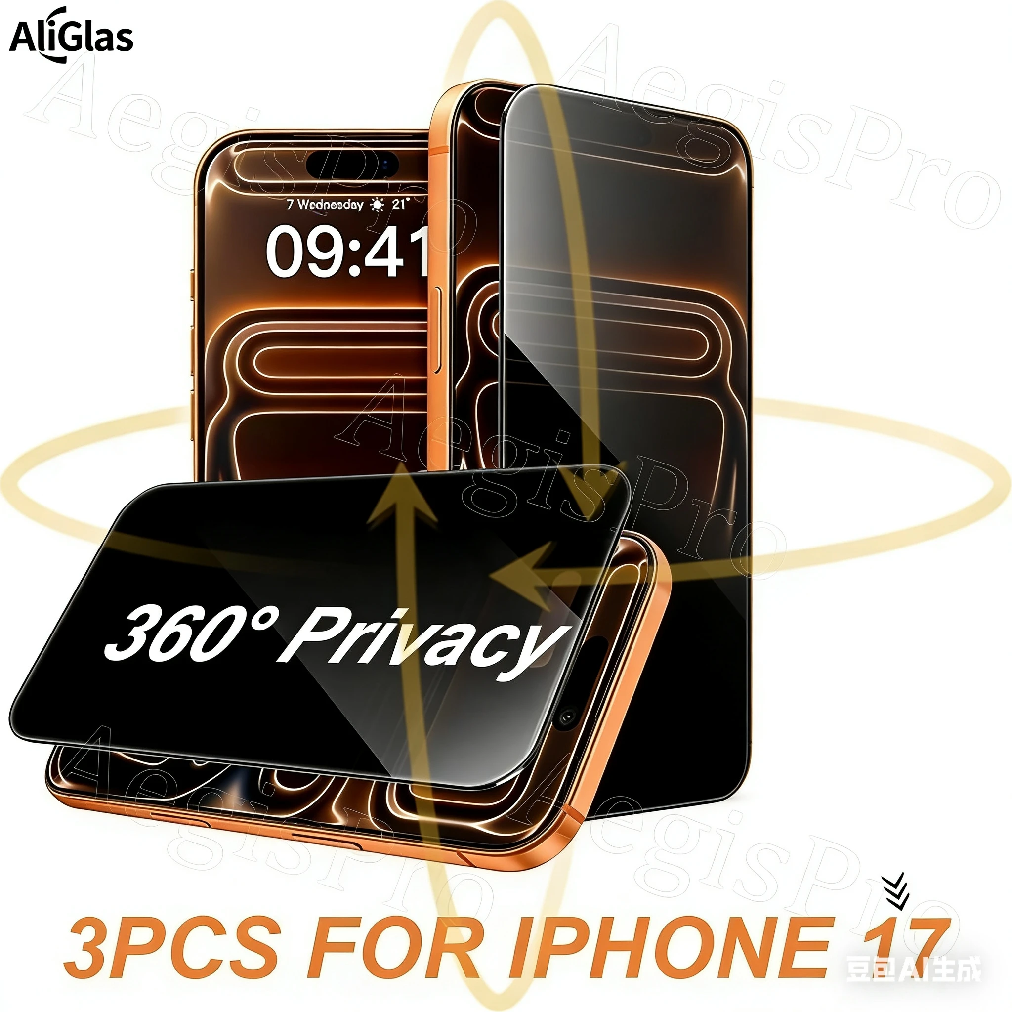 3Pcs 360° Degree Privacy Screen Protector For iPhone Mini 17 16 15 14 13 Pro Max 12 11 Anti-Spy Tempered Glass Easy Installation
3Pcs 360° Degree Privacy Screen Protector For iPhone Mini 17 16 15 14 13 Pro Max 12 11 Anti-Spy Tempered Glass Easy Installation
