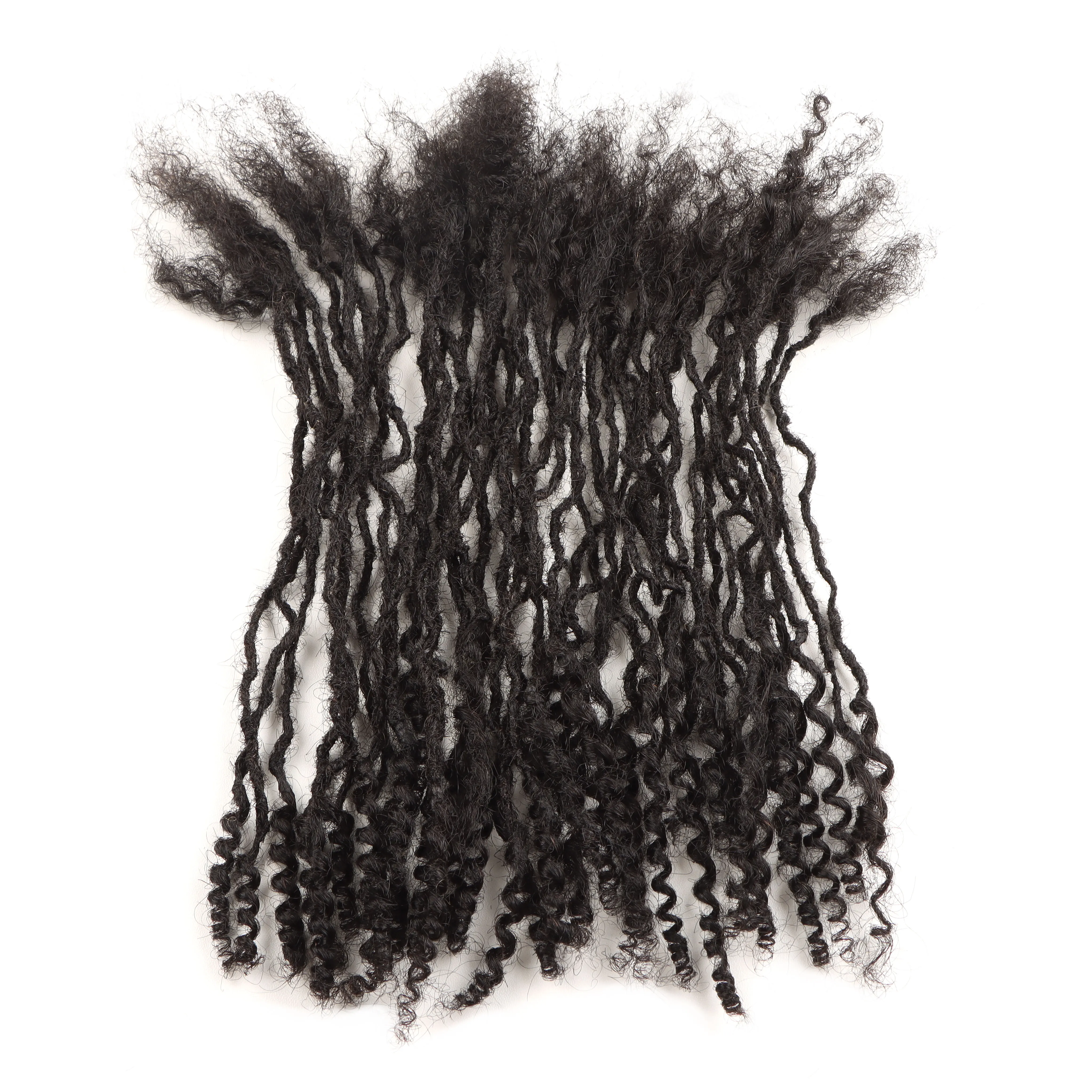 AHVAST-Inter Locs Dreadlocks with Curly Ends 0.2cm, 10 inches 40strands/lot,100% Human Hair, Dreads Loc Extension, Wholesale
AHVAST-Inter Locs Dreadlocks with Curly Ends 0.2cm, 10 inches 40strands/lot,100% Human Hair, Dreads Loc Extension, Wholesale