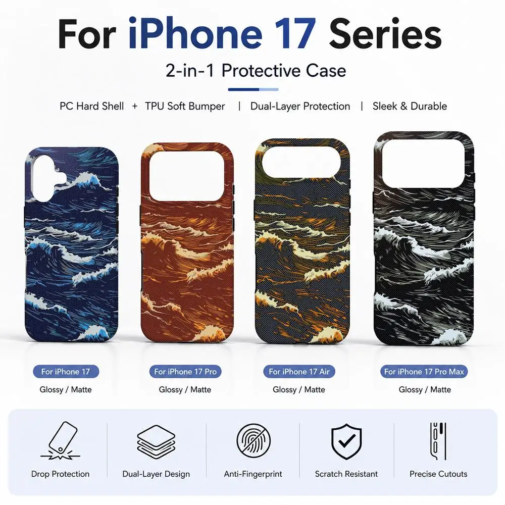 Luxury Carbon Fiber Sea Wave Texture Magsafe Phone Case For iPhone 16 Pro Max 15 Plus 14 13 12 Mini Thin Shockproof Cover
Luxury Carbon Fiber Sea Wave Texture Magsafe Phone Case For iPhone 16 Pro Max 15 Plus 14 13 12 Mini Thin Shockproof Cover