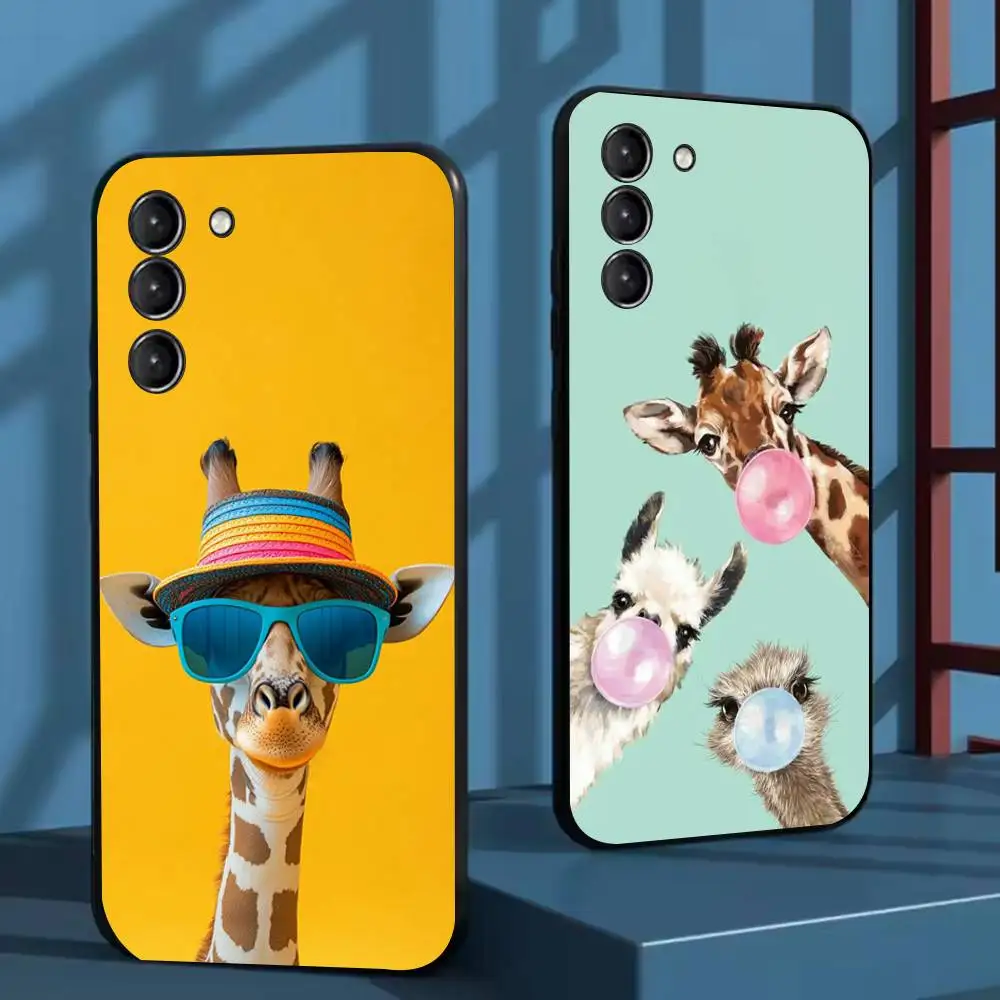 Cute Funny Animal Giraffe Phone Case For Samsung Galaxy A73,72,51,53,52,71,22,5G,Note,J7,8,9 Soft Black Cover
Cute Funny Animal Giraffe Phone Case For Samsung Galaxy A73,72,51,53,52,71,22,5G,Note,J7,8,9 Soft Black Cover