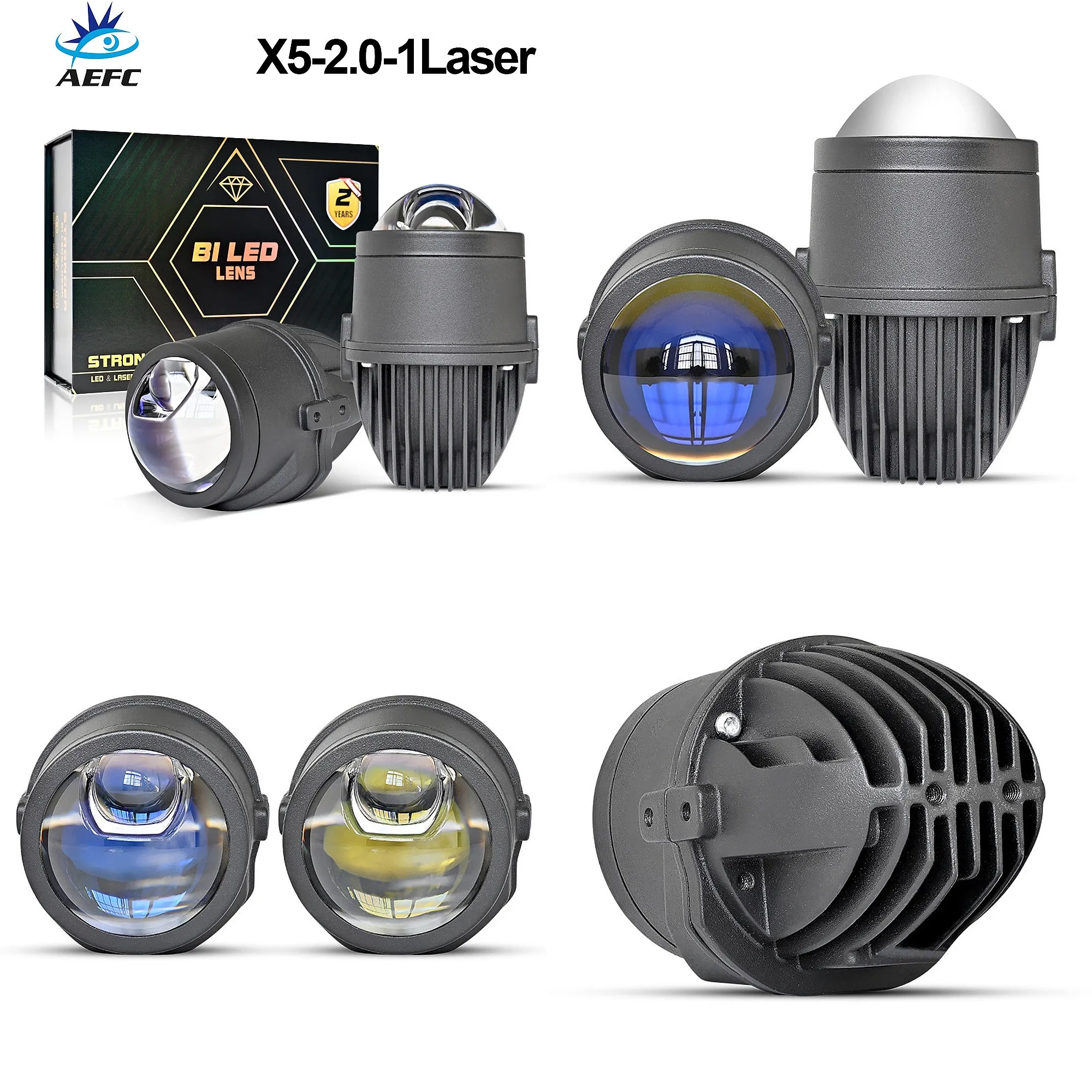 Car LED Fog Light 2.0 Inch Bi-Lens Laser Type Super Bright Hi/Lo Beam 2 Inch
Car LED Fog Light 2.0 Inch Bi-Lens Laser Type Super Bright Hi/Lo Beam 2 Inch