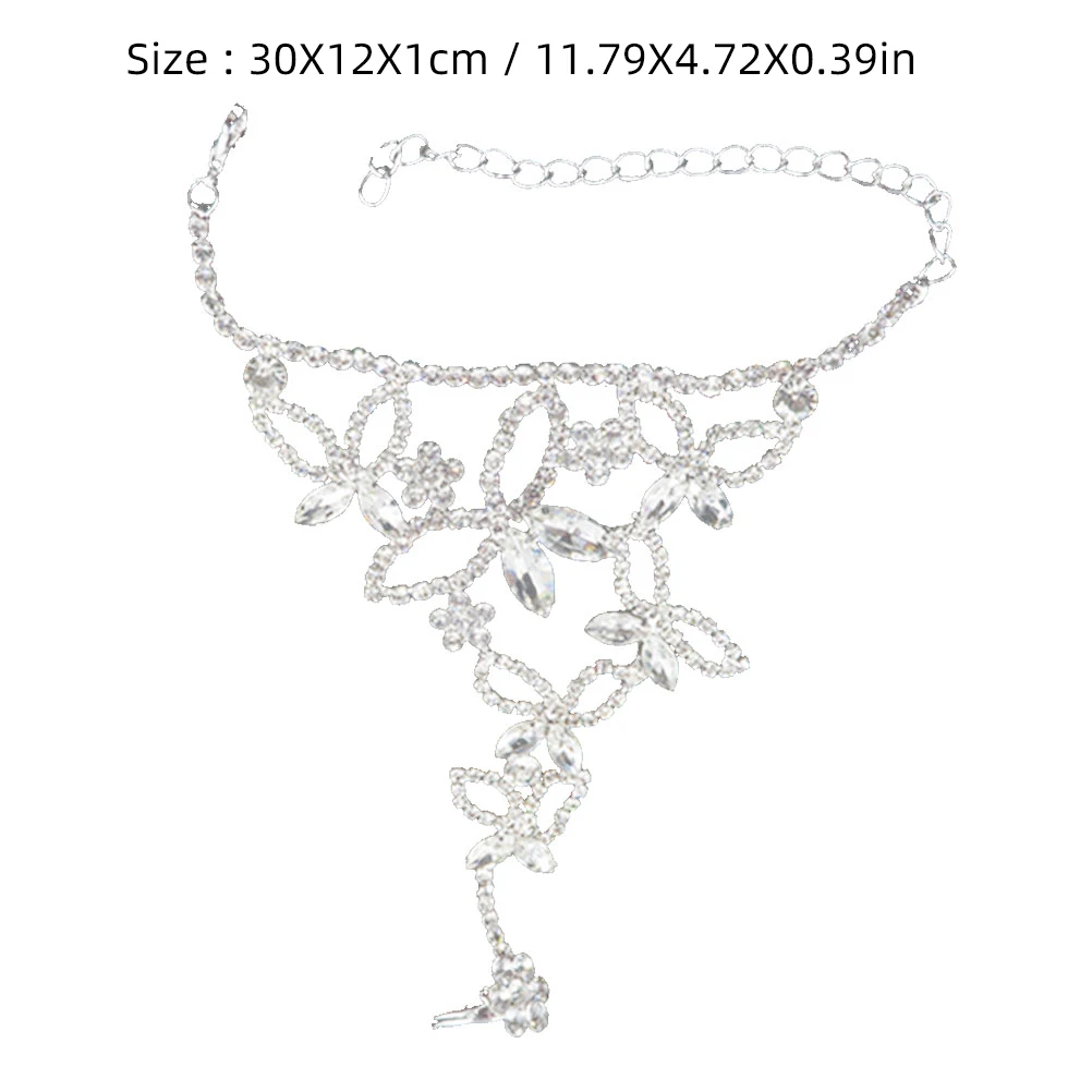 Hand Back Chain for Women Fashion Floral Bracelet with Impeccable Craftsmanship Comfortable Wear Daily Chic Gift Bridal Party
Hand Back Chain for Women Fashion Floral Bracelet with Impeccable Craftsmanship Comfortable Wear Daily Chic Gift Bridal Party