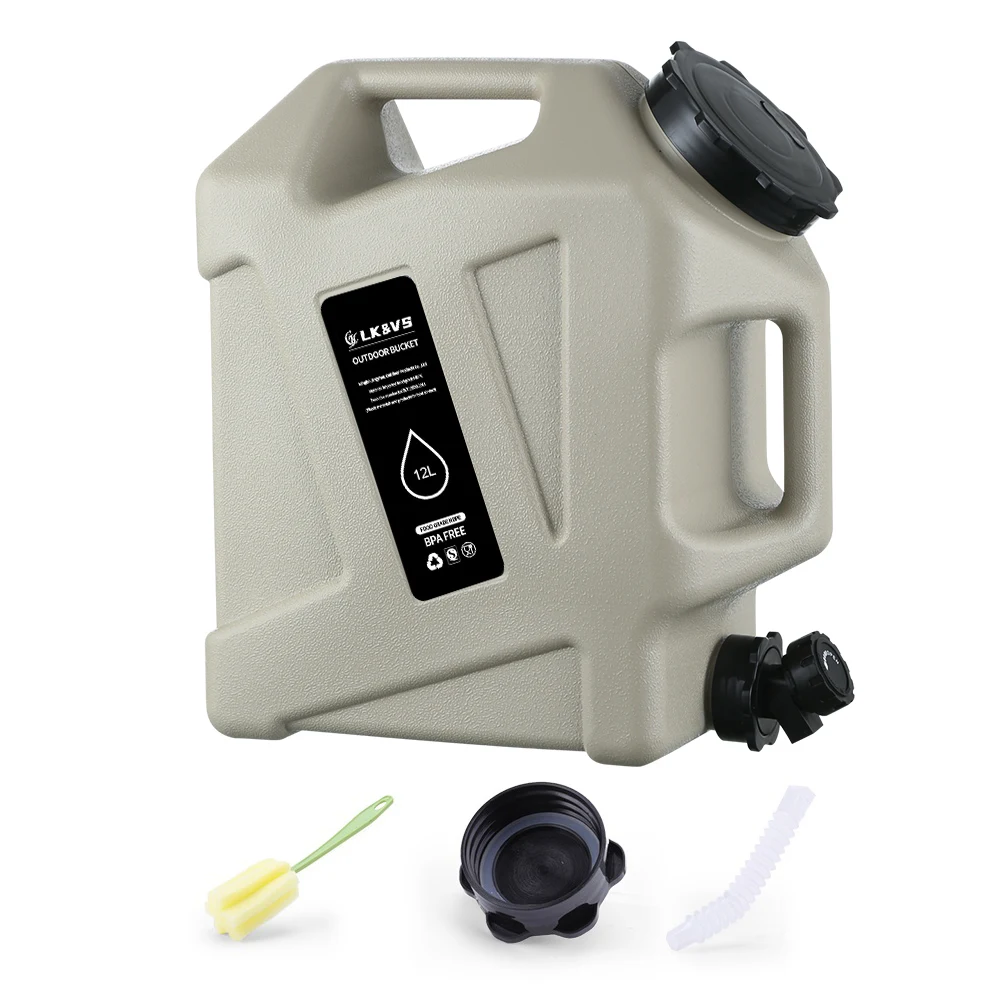 12L Water Storage Container Leak-Proof Portable Water Tank Large Capacity Water Dispenser Carrier for Vehicle Car Camping
12L Water Storage Container Leak-Proof Portable Water Tank Large Capacity Water Dispenser Carrier for Vehicle Car Camping