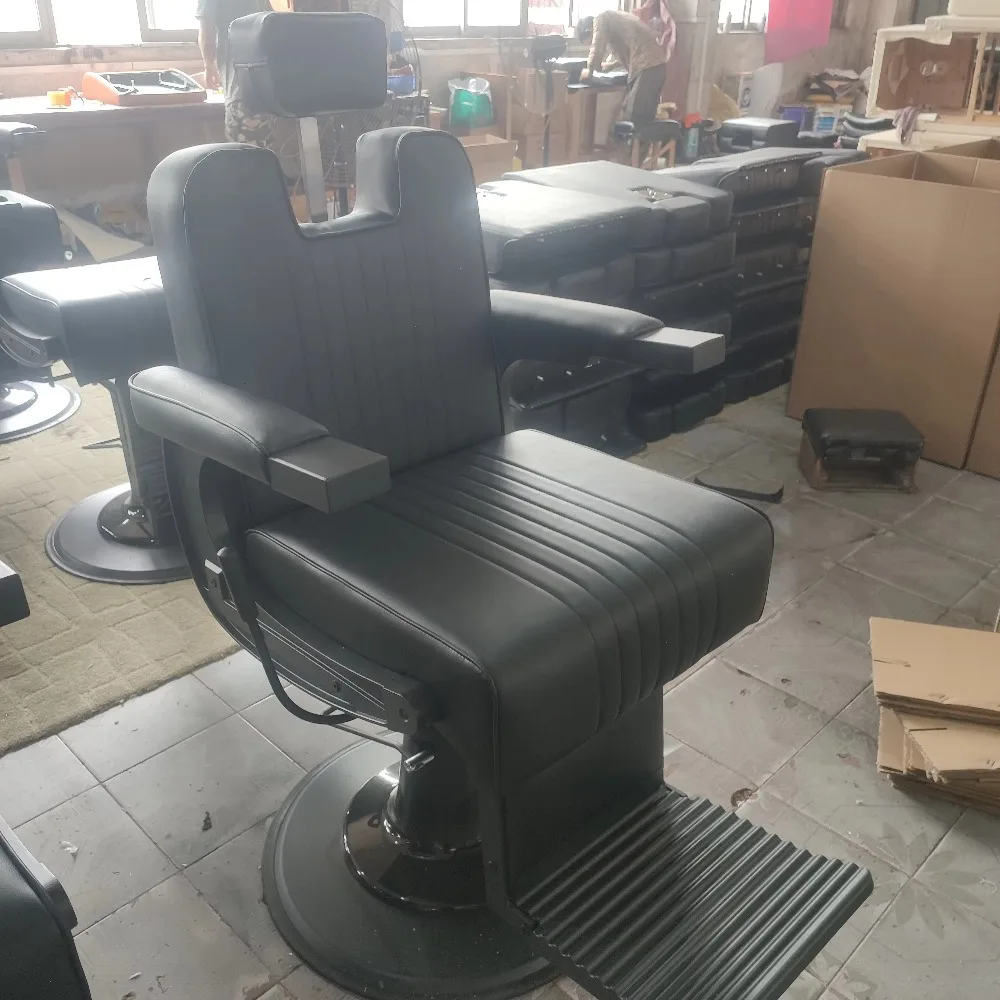Customizable High Quality Modern All Black Barber Chair for Men Hairdressing Chairs Hydraulic Chair Factory Wholesale
Customizable High Quality Modern All Black Barber Chair for Men Hairdressing Chairs Hydraulic Chair Factory Wholesale