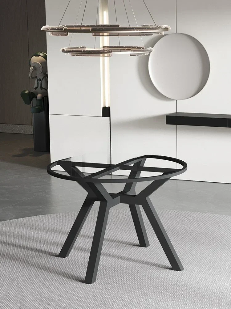 Light luxury rock slab round foot bracket marble table foot Nordic dining foot bracket custom metal support leg table rack
Light luxury rock slab round foot bracket marble table foot Nordic dining foot bracket custom metal support leg table rack