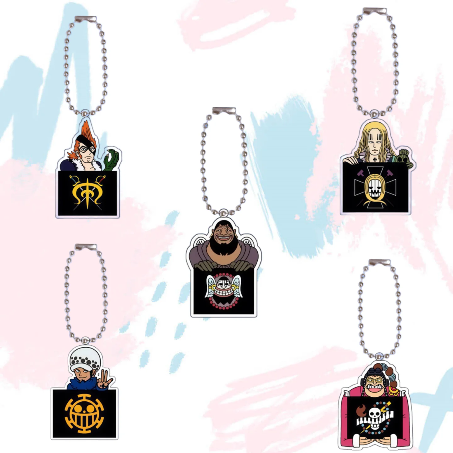 Anime Character Acrylic Keychain for One Piece Trafalgar D. Water Law Scratchmen Apoo X Drake Urouge Pendant Bag Decoration
Anime Character Acrylic Keychain for One Piece Trafalgar D. Water Law Scratchmen Apoo X Drake Urouge Pendant Bag Decoration