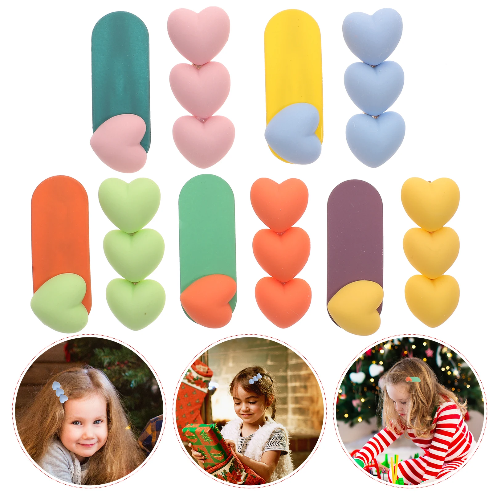 Heart Hair Clips Girls Kids Reusable Metal Barrettes Cute Kawaii Hair Accessories For Toddlers Birthday Party
Heart Hair Clips Girls Kids Reusable Metal Barrettes Cute Kawaii Hair Accessories For Toddlers Birthday Party