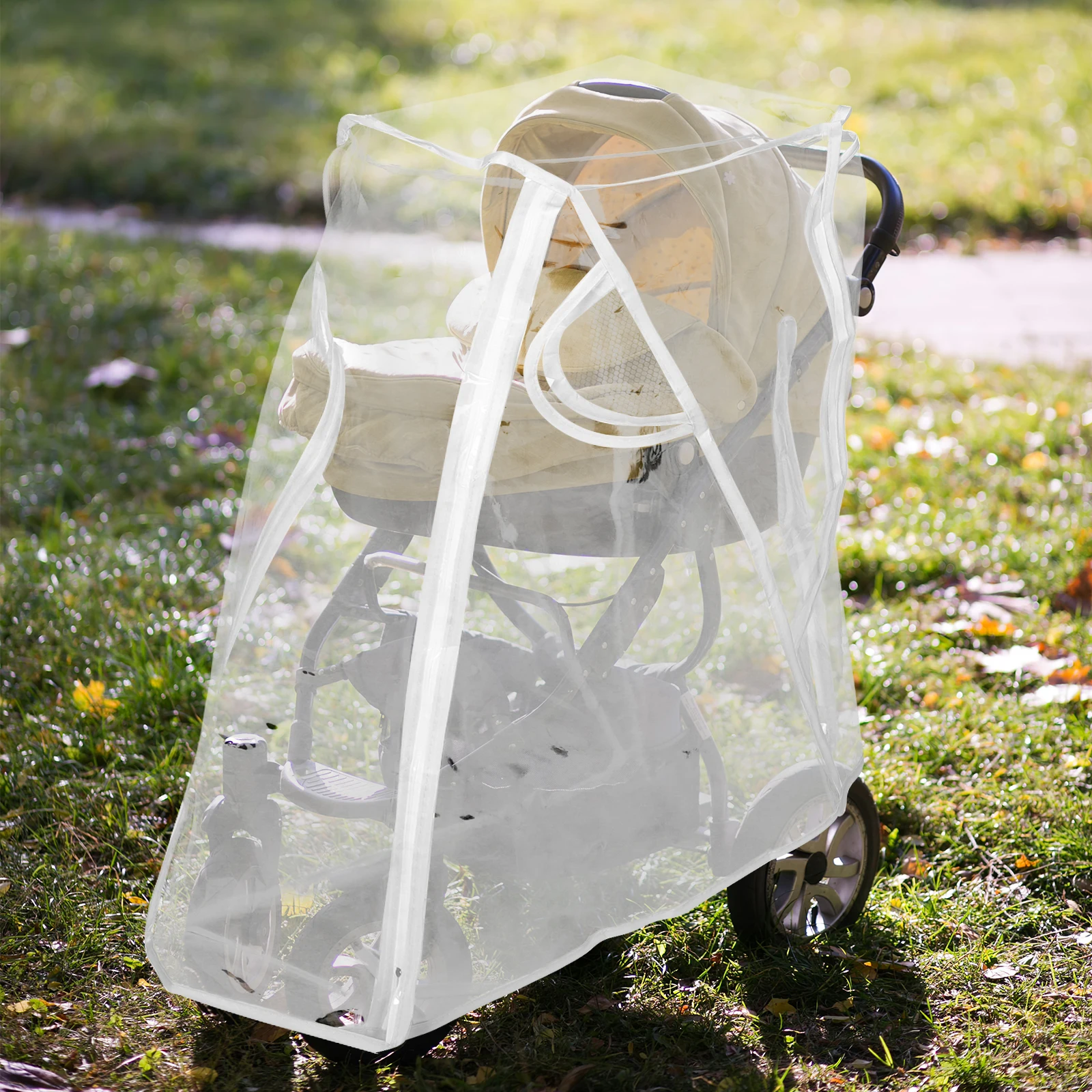Universal Stroller Rain Windproof Waterproof Baby Protective Cover Big Size Transparent Pushchair Accessory Easy Install
Universal Stroller Rain Windproof Waterproof Baby Protective Cover Big Size Transparent Pushchair Accessory Easy Install