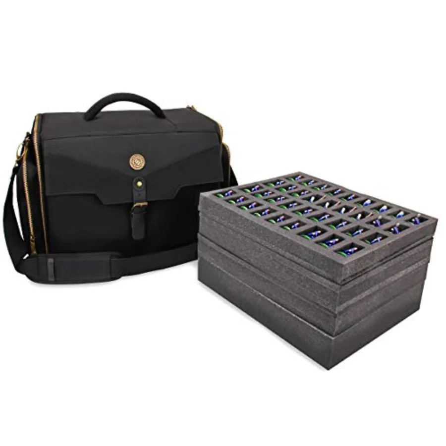 Portable Miniature Figure Storage and Carrying Case - 4 Foam Layers fits 108 Infantry Minis and Pick and Pluck for Large Figure
Portable Miniature Figure Storage and Carrying Case - 4 Foam Layers fits 108 Infantry Minis and Pick and Pluck for Large Figure