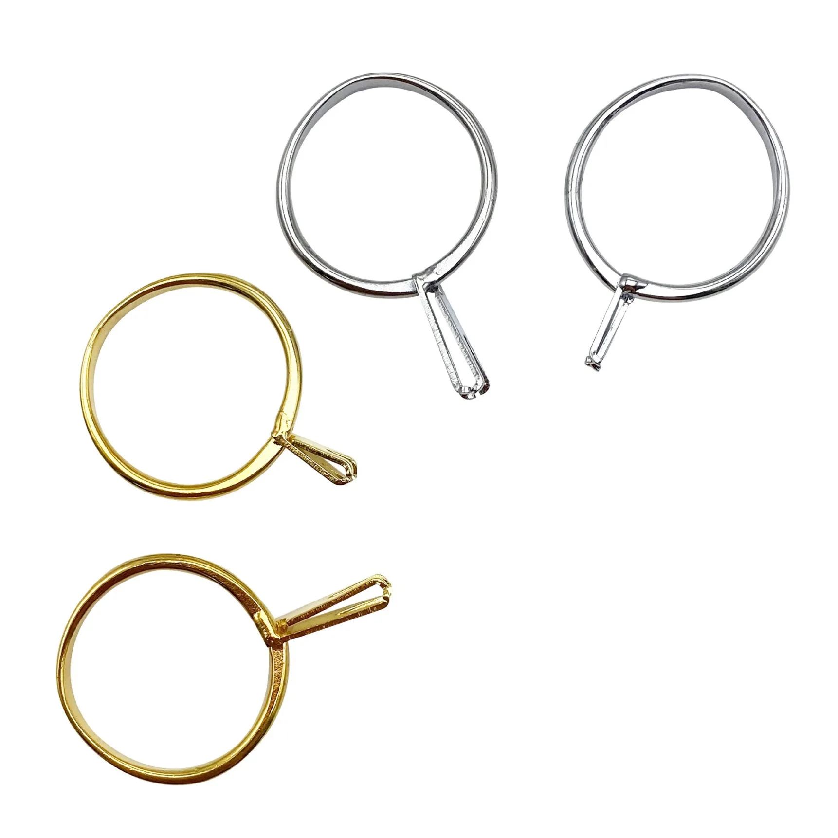 Try-On Tool Ring Blank Support Ring Gemstone Prong Holder Silver Jewllers Display Ring Craft Tool Diamond Claw
Try-On Tool Ring Blank Support Ring Gemstone Prong Holder Silver Jewllers Display Ring Craft Tool Diamond Claw