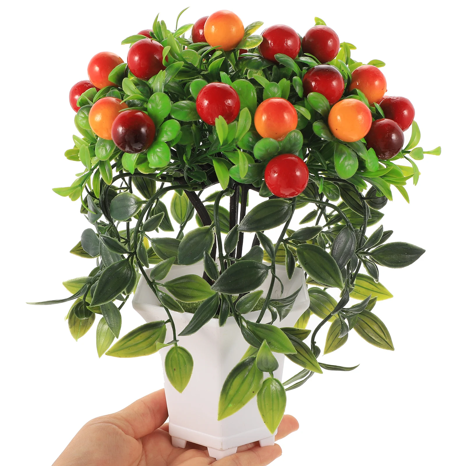 Dining Table Simulated Fruit Potted Plants Office Plastic Artificial Decorative
Dining Table Simulated Fruit Potted Plants Office Plastic Artificial Decorative