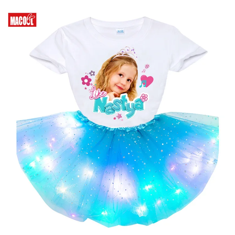 Girls Outfits Set Tutu Dress Set Party Shirts Girl Dress Set Party Light Dress T-shirt Child Suits Clothes for Kids Baby Clothes
Girls Outfits Set Tutu Dress Set Party Shirts Girl Dress Set Party Light Dress T-shirt Child Suits Clothes for Kids Baby Clothes