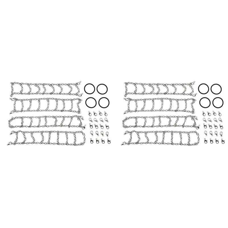 WOWFU-2X RC Car Tires Snow Chain For 1/12 Scale MN82 MN78 Trx4m RC Crawler Axial Upgrade Parts
WOWFU-2X RC Car Tires Snow Chain For 1/12 Scale MN82 MN78 Trx4m RC Crawler Axial Upgrade Parts