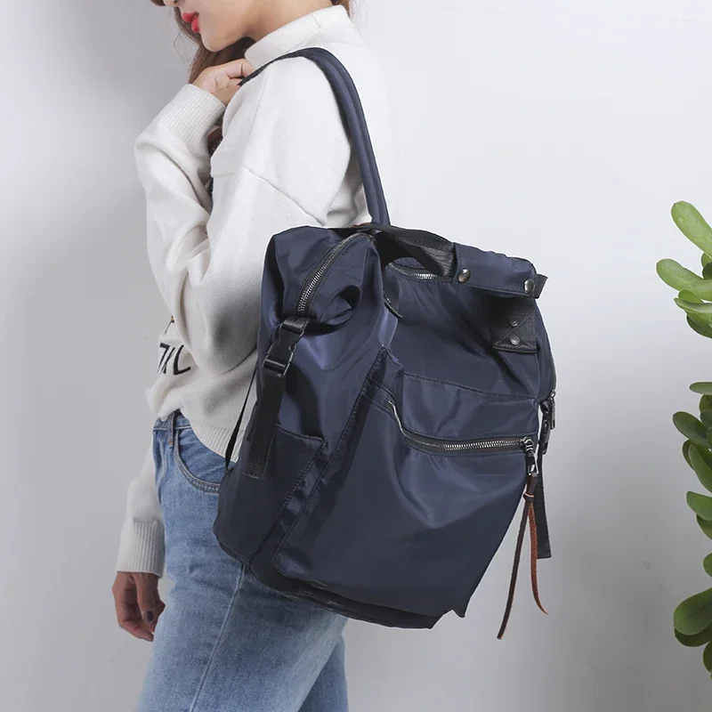 Fashion Nylon Waterproof Women Backpack Large Capacity School Bags Casual Travel Laptop Backpack for Women
Fashion Nylon Waterproof Women Backpack Large Capacity School Bags Casual Travel Laptop Backpack for Women