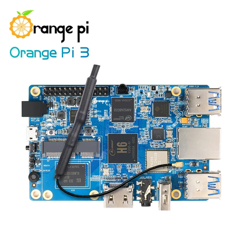 Orange Pi3 2G8G, Support Gigabit/Wifi/BT/HDMI,Under Android 7.0, Ubuntu, Debian
Orange Pi3 2G8G, Support Gigabit/Wifi/BT/HDMI,Under Android 7.0, Ubuntu, Debian
