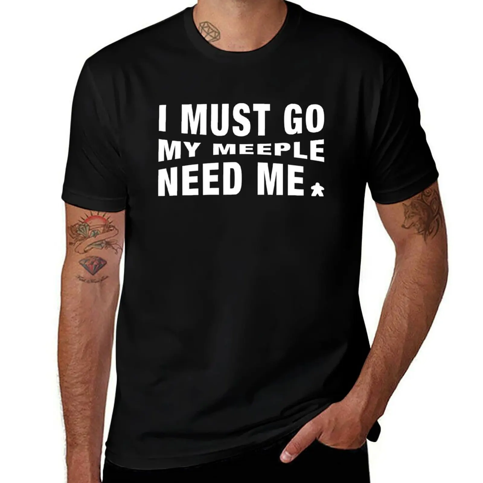 I Must Go My Meeple Need Me - Meeples Board Games - Board Game Tabletop Nerd and Geek T-Shirt sublime tops mens t shirt graphic
I Must Go My Meeple Need Me - Meeples Board Games - Board Game Tabletop Nerd and Geek T-Shirt sublime tops mens t shirt graphic