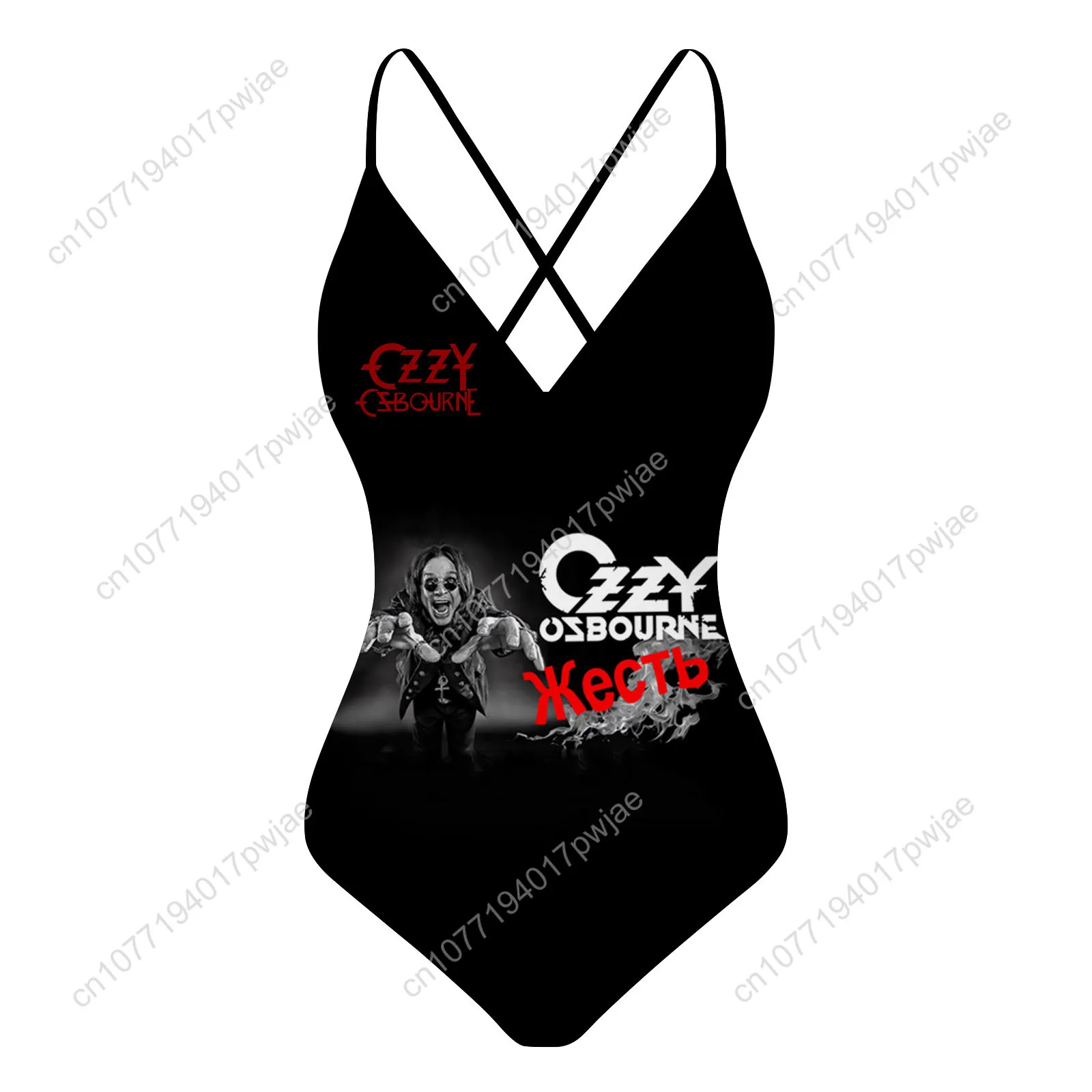 Ozzy Osbourne singer V-neck Halter Back Swimsuit Womens Bathing Suits Bikini Pool Party Beach Sexy Custom Swimwear Beachwear
Ozzy Osbourne singer V-neck Halter Back Swimsuit Womens Bathing Suits Bikini Pool Party Beach Sexy Custom Swimwear Beachwear