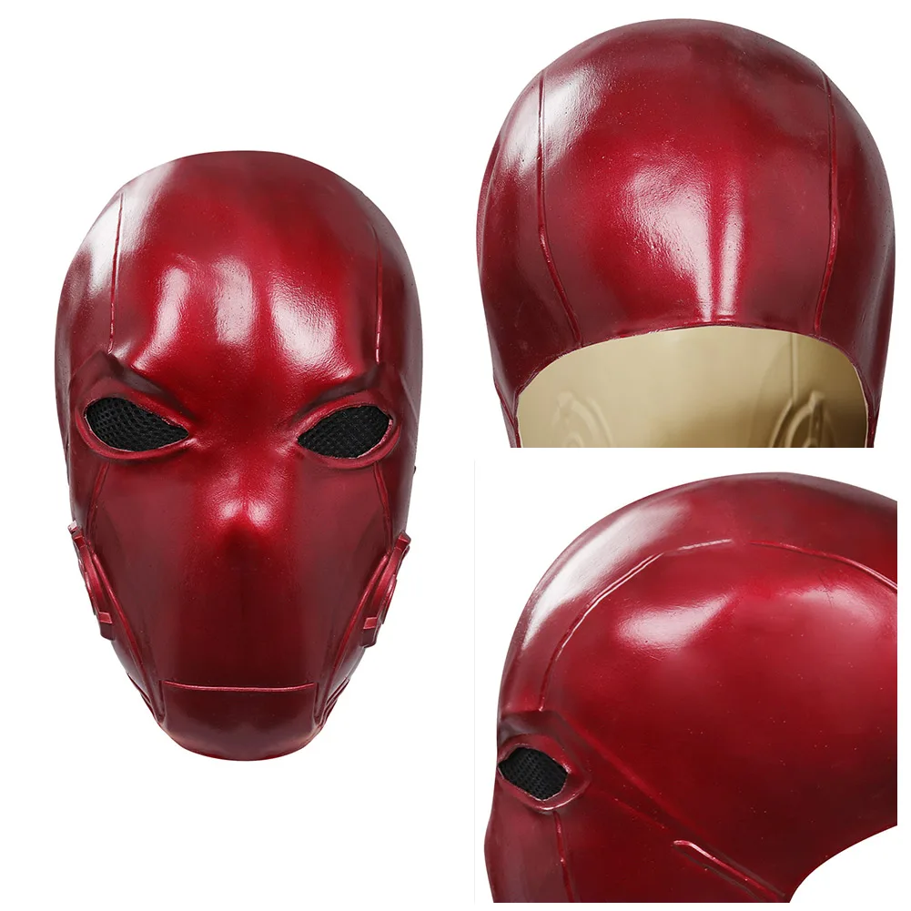 Red Hood Jason Todd Mask Cosplay Latex Masks Helmet Masquerade Halloween Party Costume Props
Red Hood Jason Todd Mask Cosplay Latex Masks Helmet Masquerade Halloween Party Costume Props