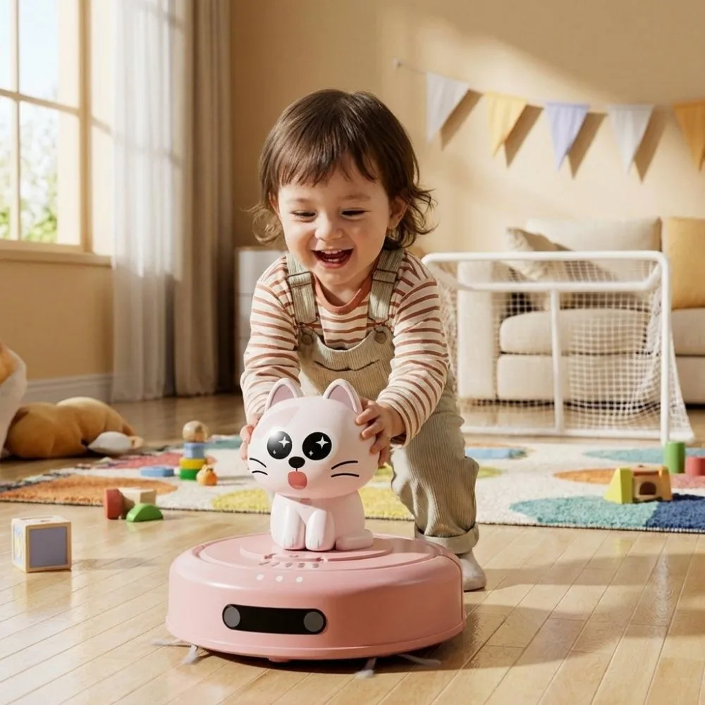 Two-Way Motion Cat-powered car Cartoon Design Preschool Cartoon Automatic Car Sweeping Machine Anti-wear protection
Two-Way Motion Cat-powered car Cartoon Design Preschool Cartoon Automatic Car Sweeping Machine Anti-wear protection