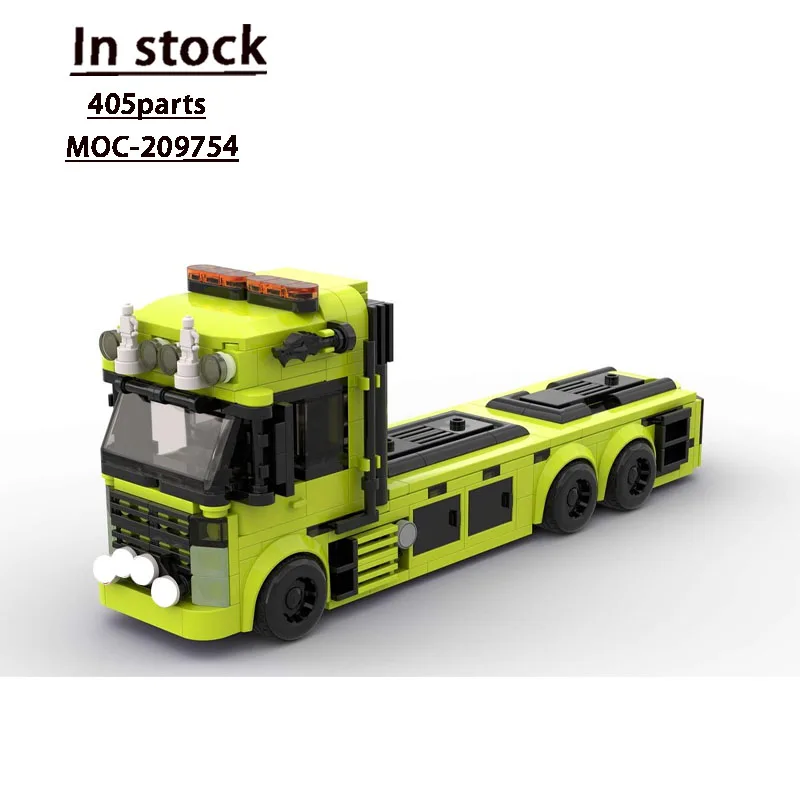 MOC-209754 Classic New Container Transport Truck Building Block Model, 405 Pieces, Birthday Toy Gift for Boys and Children
MOC-209754 Classic New Container Transport Truck Building Block Model, 405 Pieces, Birthday Toy Gift for Boys and Children