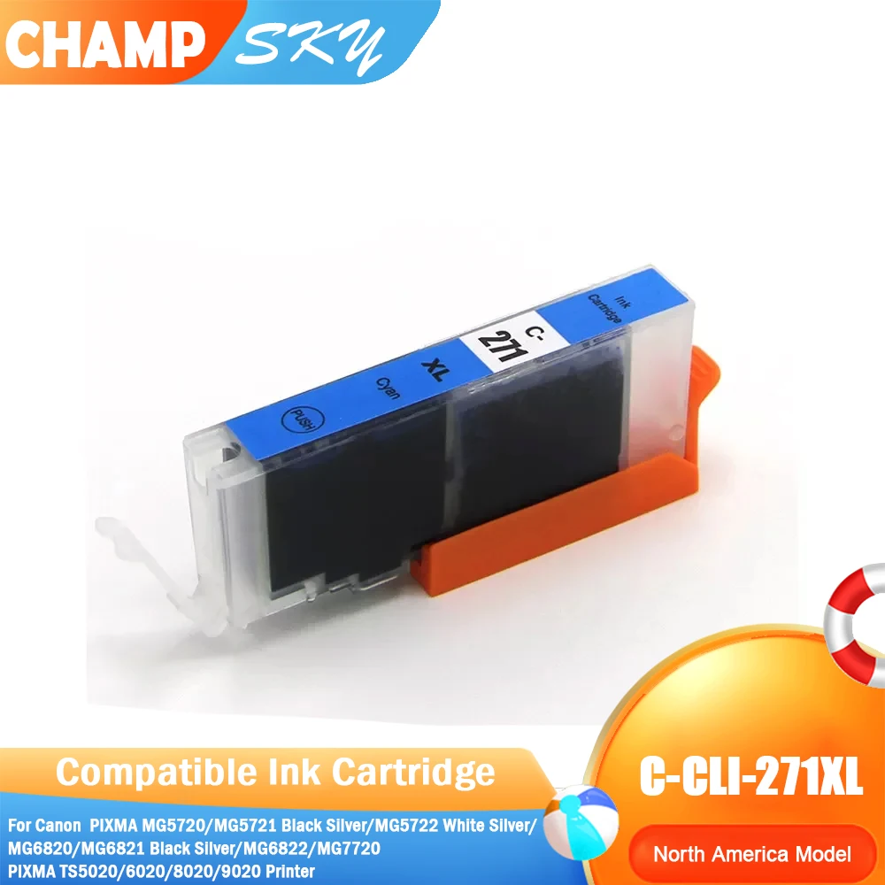 PGI-270XL PGI270XL PGI270 CLI-271XL CLI271XL CLI271 Premium Color Compatible Ink Cartridge for Canon PIXMA MG5720/MG5721 Printer
PGI-270XL PGI270XL PGI270 CLI-271XL CLI271XL CLI271 Premium Color Compatible Ink Cartridge for Canon PIXMA MG5720/MG5721 Printer