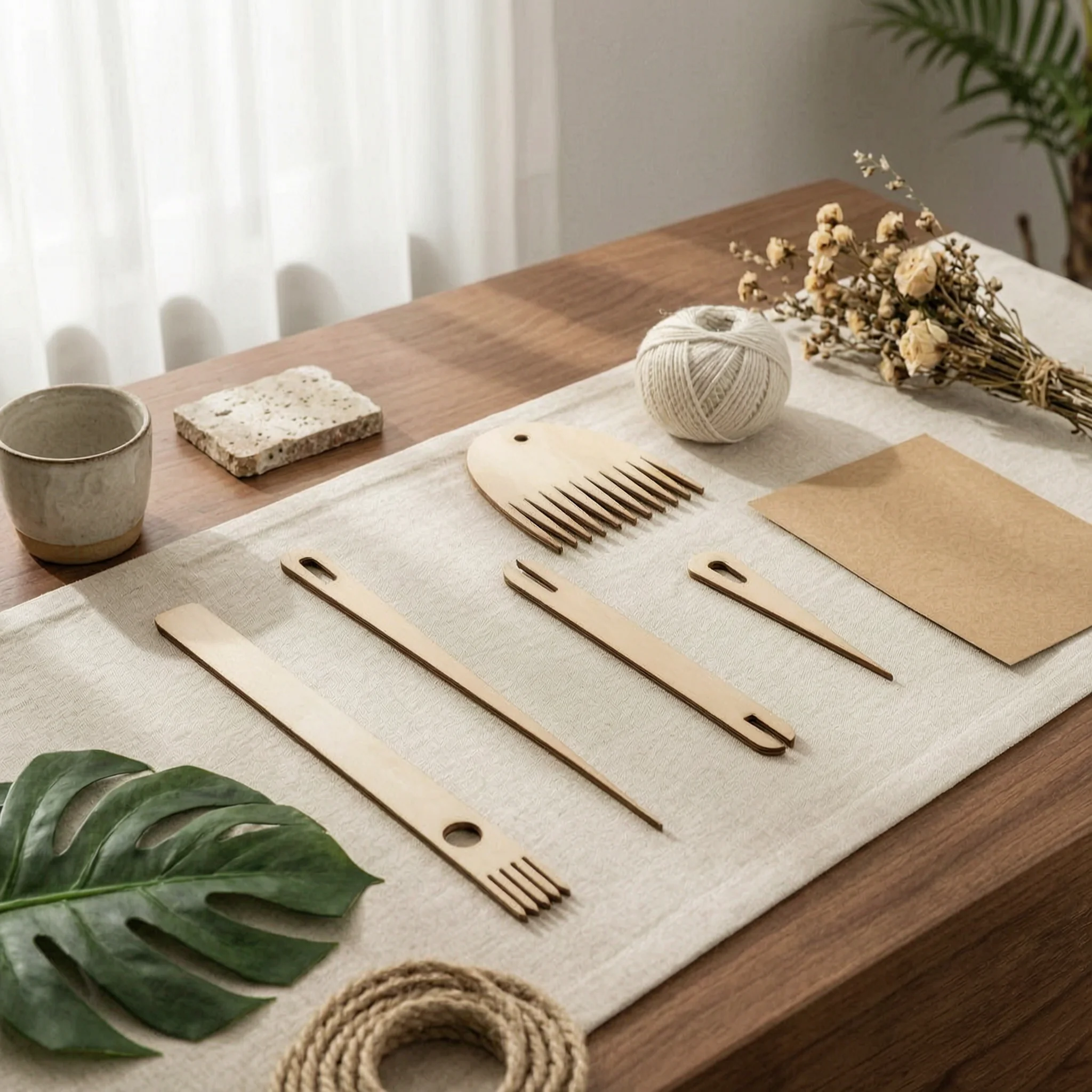 5 Pieces Wooden Knitting Needle Gauge Easy to Use Wooden Knitting Gauge Yarn Measuring Tool Portable Hobby Tools for Craft Room
5 Pieces Wooden Knitting Needle Gauge Easy to Use Wooden Knitting Gauge Yarn Measuring Tool Portable Hobby Tools for Craft Room