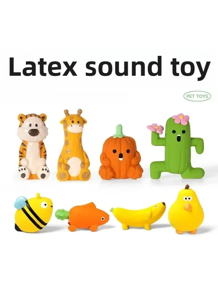 Latex sounding dog toy bite-resistant ball banana molar stick pet small and medium-sized dog
Latex sounding dog toy bite-resistant ball banana molar stick pet small and medium-sized dog