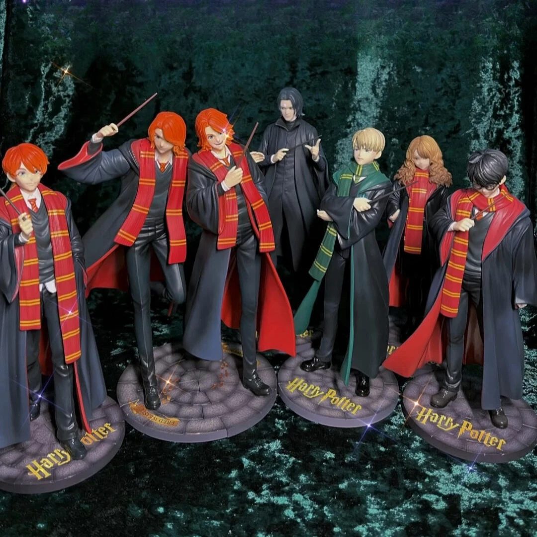 Коллекционные подвижные фигурки GONG Harry Potter: Снейп, Малфой, Гарри Поттер, Рон Уизли, Гермиона Грейнджер – Волшебная Эра
Коллекционные подвижные фигурки GONG Harry Potter: Снейп, Малфой, Гарри Поттер, Рон Уизли, Гермиона Грейнджер – Волшебная Эра