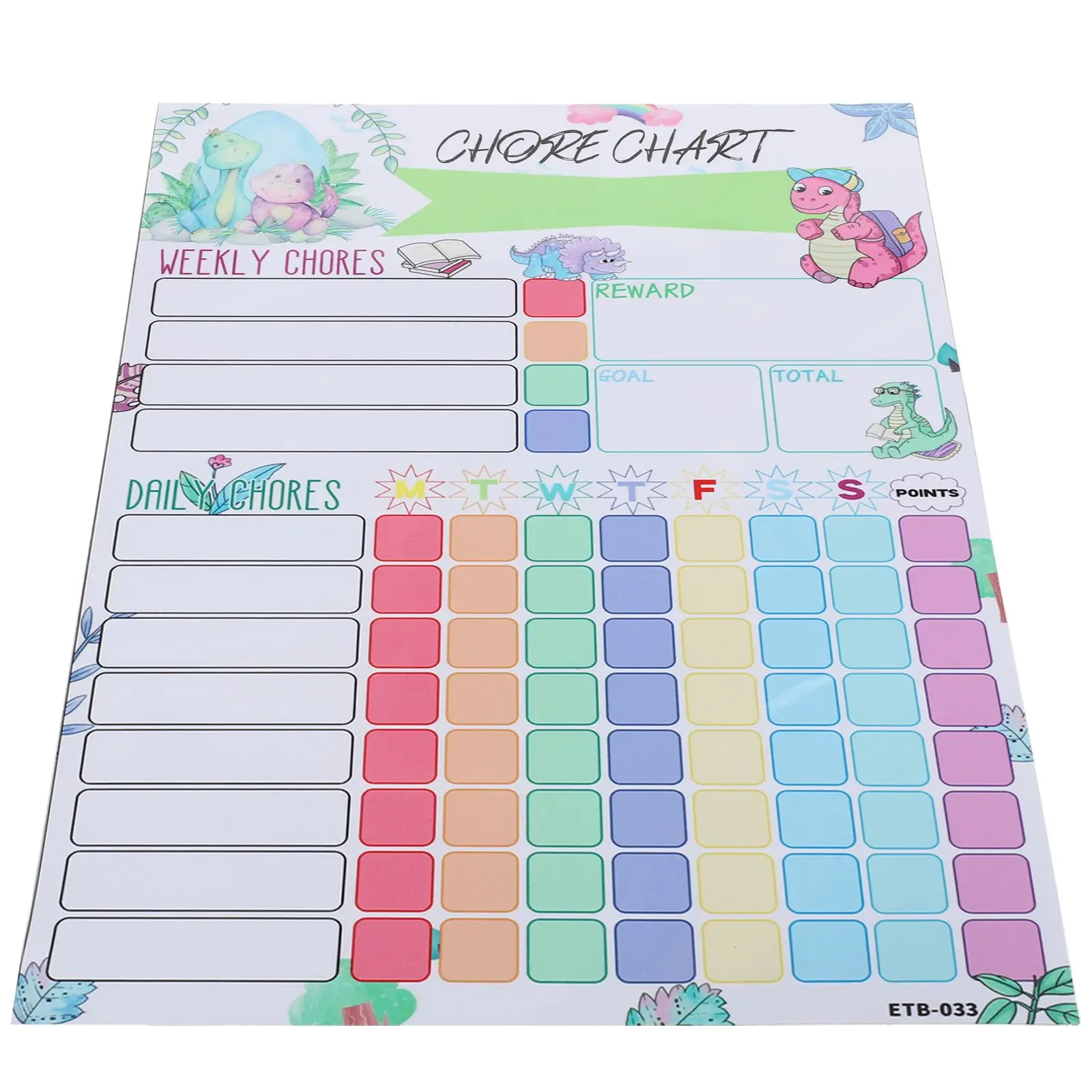 Magnetic Chart for Kids Home Behavior Planner Sticker Household Reward System Multifunctional School
Magnetic Chart for Kids Home Behavior Planner Sticker Household Reward System Multifunctional School