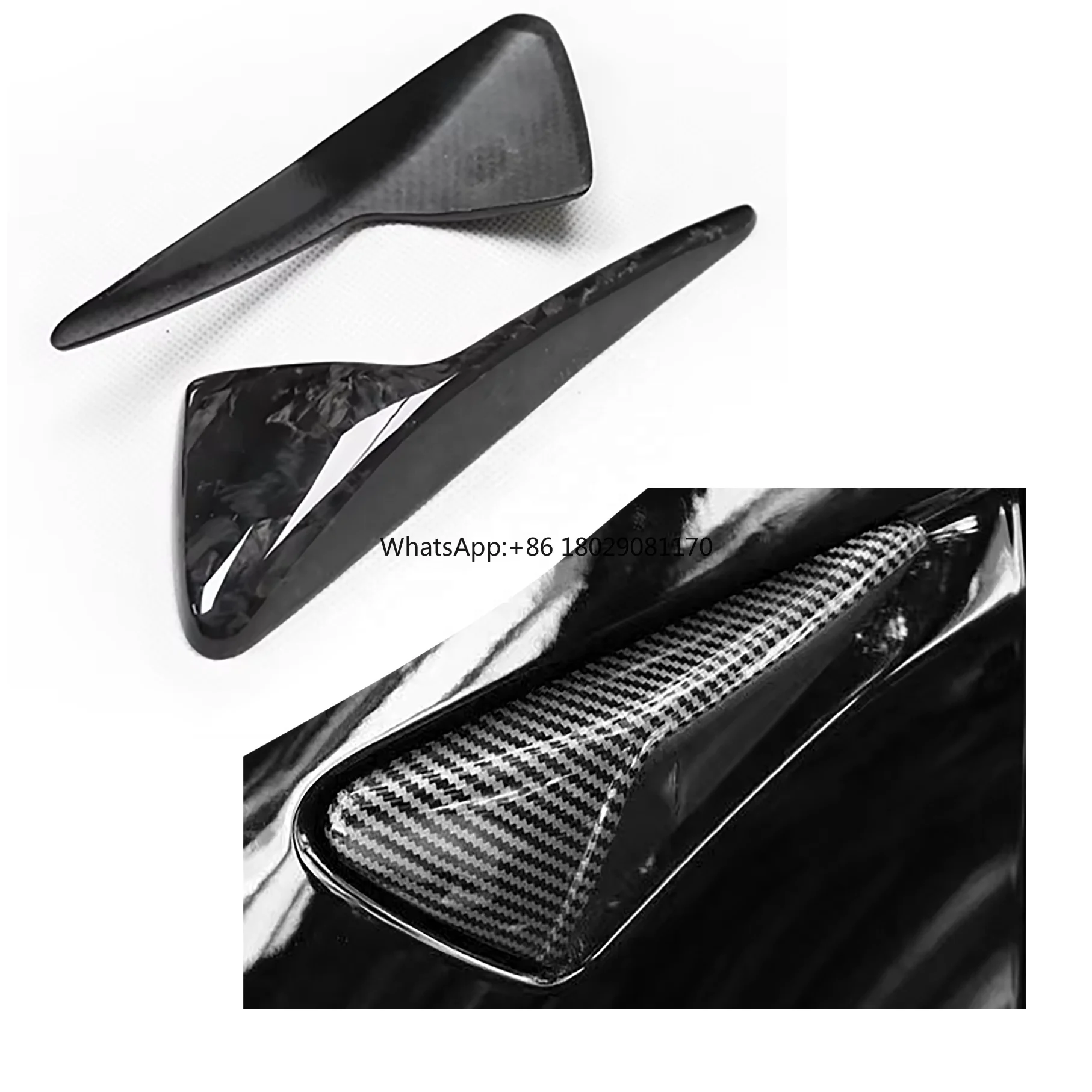 High quality car accessories for Tesla Model 3 Y X S dry carbon fiber side camera decorative cover
High quality car accessories for Tesla Model 3 Y X S dry carbon fiber side camera decorative cover