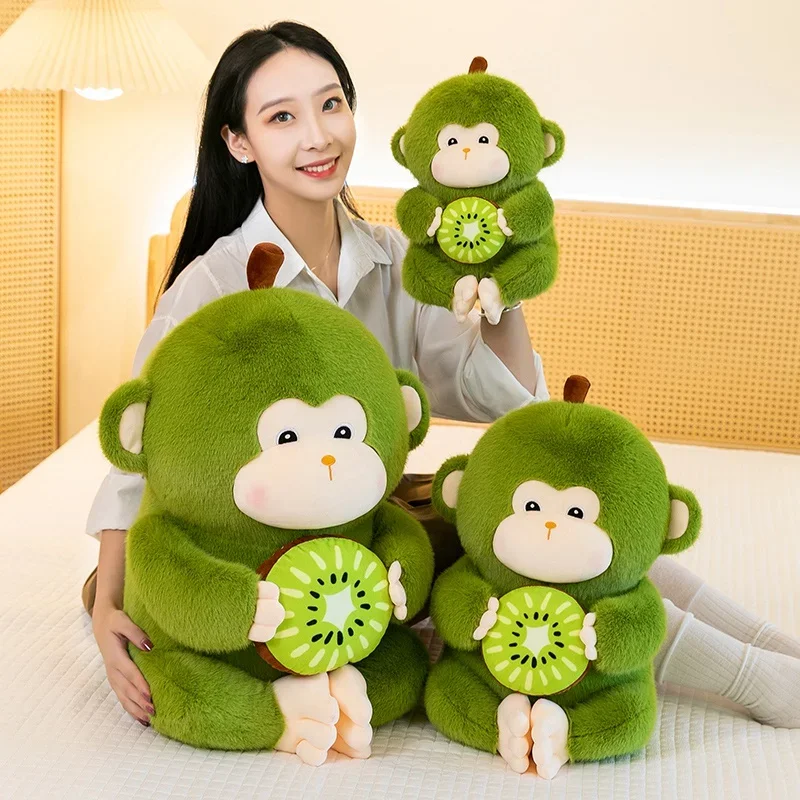 27-50cm Creative Green Kiwifruit Monkey Plush Toys Kawaii Stuffed Animals Soft Funny Kids Accompany Dolls Pillow for Girls Gifts
27-50cm Creative Green Kiwifruit Monkey Plush Toys Kawaii Stuffed Animals Soft Funny Kids Accompany Dolls Pillow for Girls Gifts