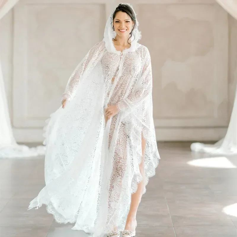 Maternity Photography Props Long Lace Dress Cape Posing See Through Pregnancy Dress cloak Shoot Studio
Maternity Photography Props Long Lace Dress Cape Posing See Through Pregnancy Dress cloak Shoot Studio