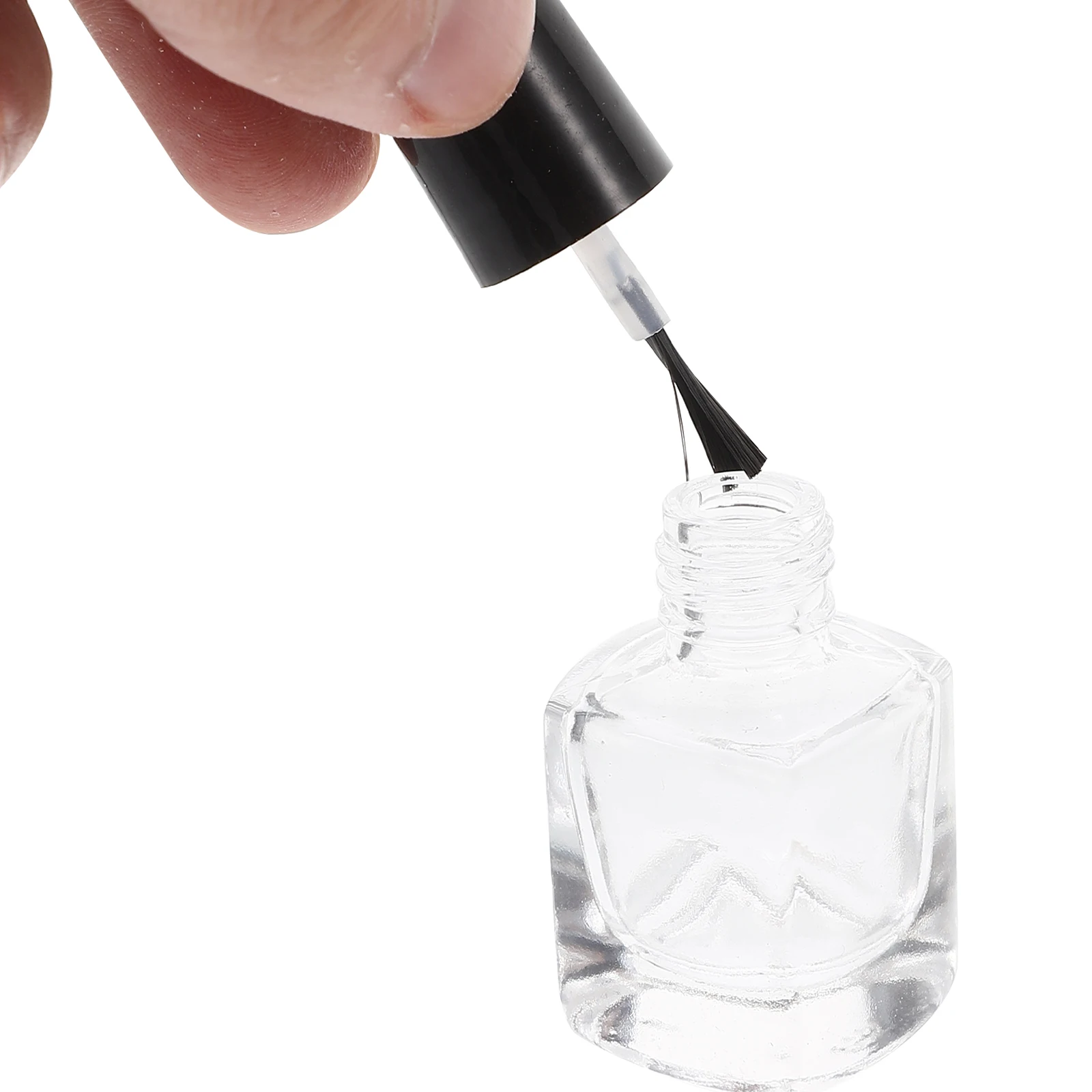 5Pcs Empty Nail Polish Bottles Portable Leakproof 5ml Clear Glass Container with Brush for DIY Nail Polish Use 
5Pcs Empty Nail Polish Bottles Portable Leakproof 5ml Clear Glass Container with Brush for DIY Nail Polish Use