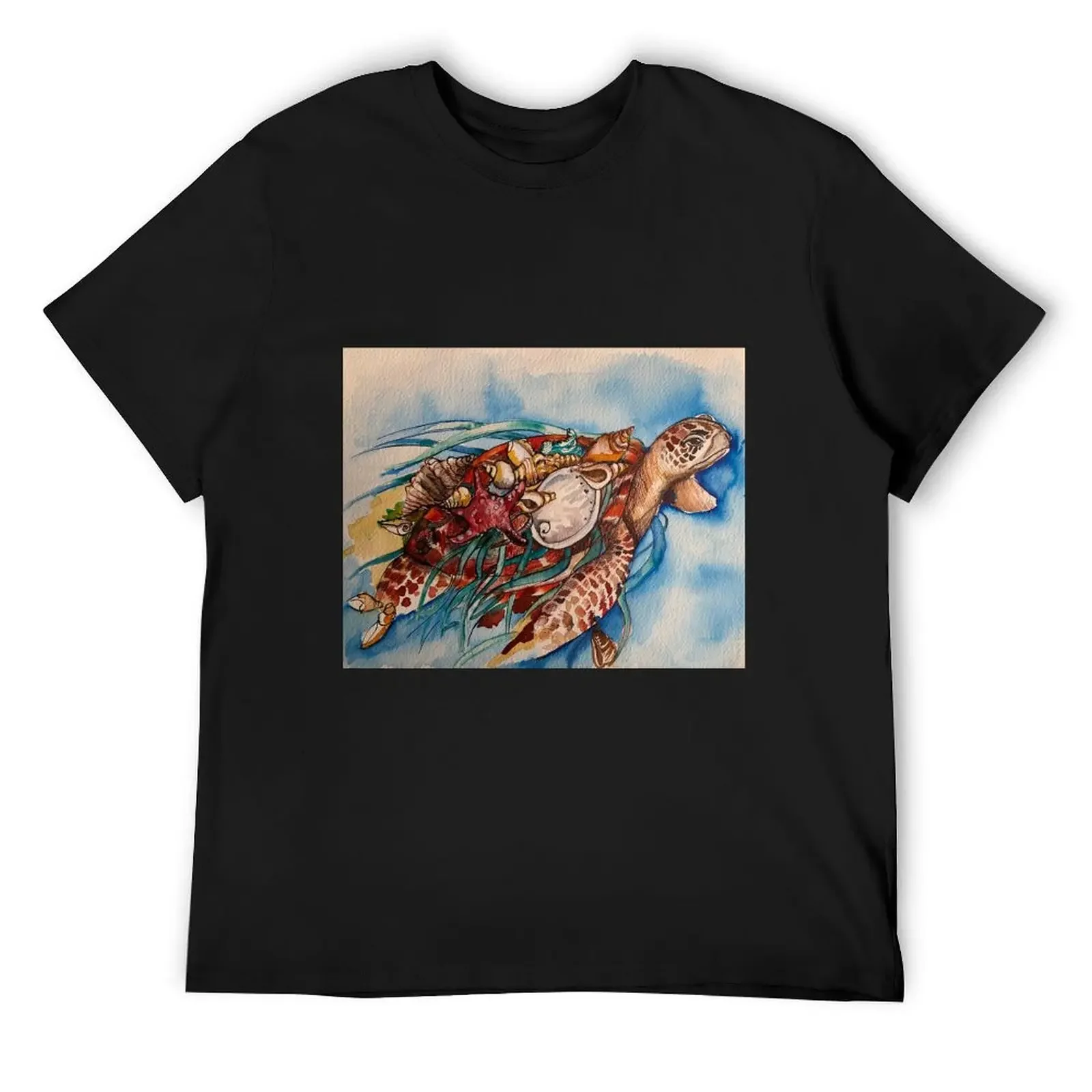 Shell turtle T-Shirt custom t-shirts hippie clothes funny costumes Men's cotton t-shirt
Shell turtle T-Shirt custom t-shirts hippie clothes funny costumes Men's cotton t-shirt