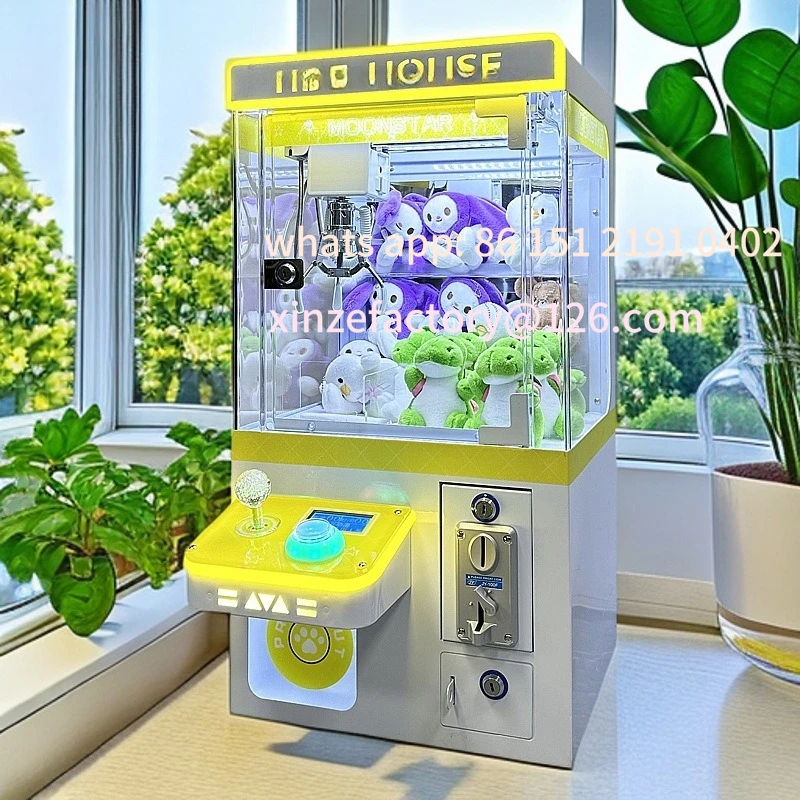 Customizable winter doll grabbing machine fully transparent new clip doll machine large clip doll machine boutique
Customizable winter doll grabbing machine fully transparent new clip doll machine large clip doll machine boutique