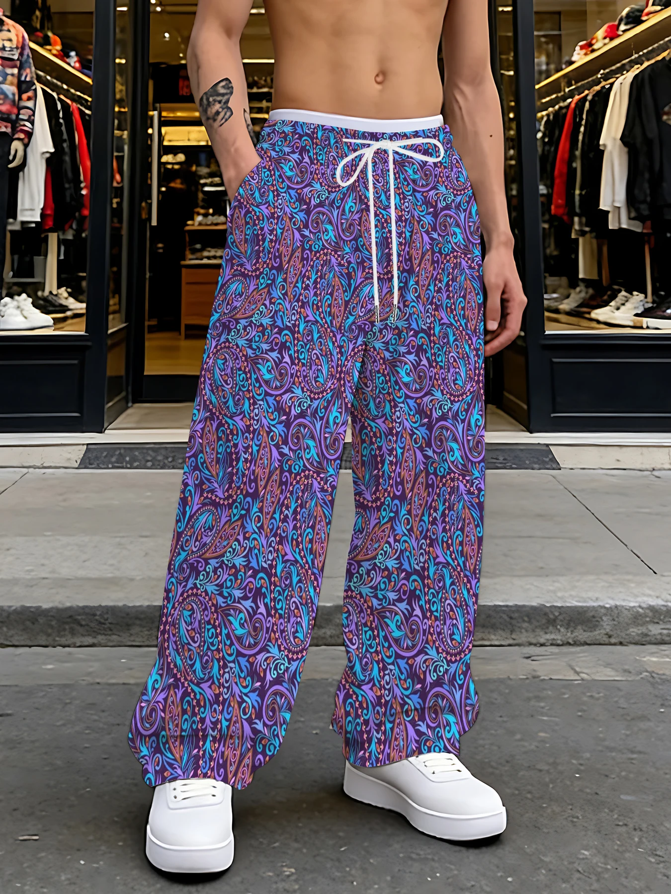 Outdoor Adventure Ready! Breathable Polyester Prints - Stylish & Practical Straight Pants!
Outdoor Adventure Ready! Breathable Polyester Prints - Stylish & Practical Straight Pants!