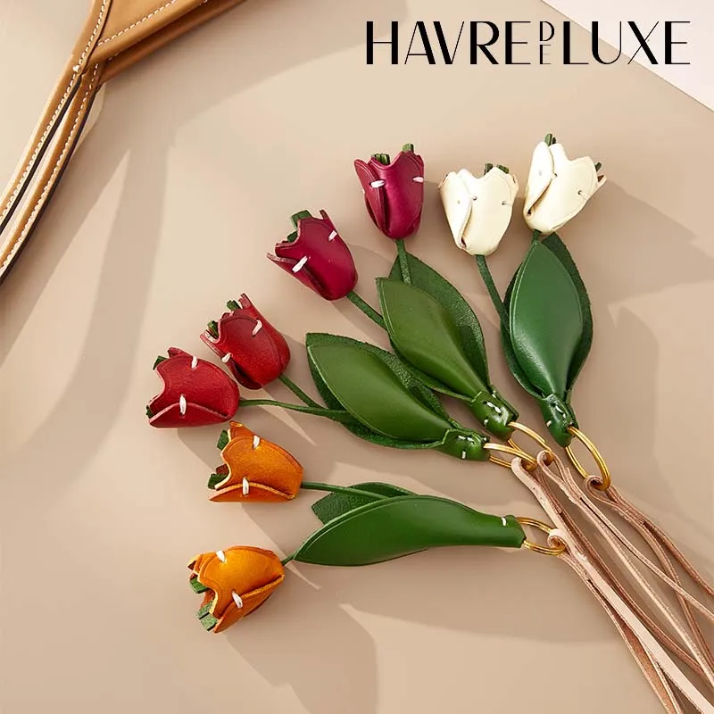 Advanced flower cowhide leather bag charm for women's bag fashion good texture hanging bag accessories
Advanced flower cowhide leather bag charm for women's bag fashion good texture hanging bag accessories