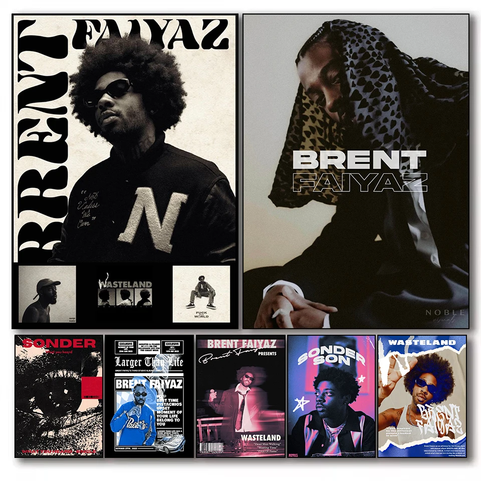 Singer B-Brent FaiyazSeries Poster Print Canvas Pictures Home for Living Room and Bedroom Wall Modern Decor Frameless Painting
Singer B-Brent FaiyazSeries Poster Print Canvas Pictures Home for Living Room and Bedroom Wall Modern Decor Frameless Painting