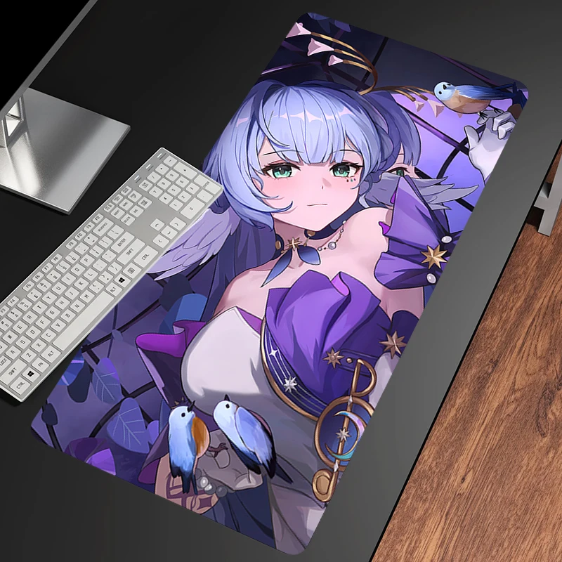 Mouse pad Honkai: Star Rail Robin large Gaming Desk Mat Computer Keyboard desk pad Mats Non-slip rubber Game player PC carpet XL
Mouse pad Honkai: Star Rail Robin large Gaming Desk Mat Computer Keyboard desk pad Mats Non-slip rubber Game player PC carpet XL