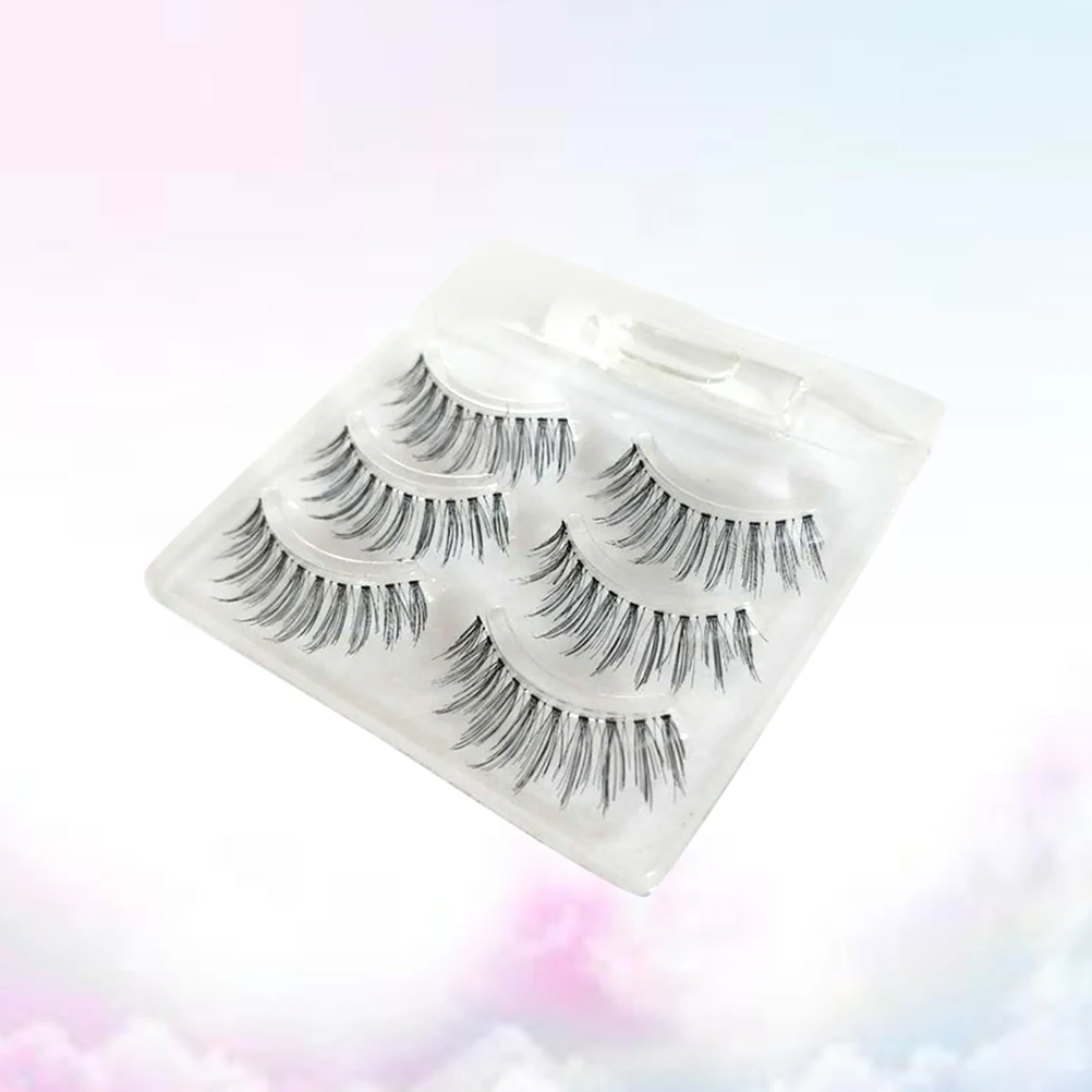 Fake Eyelash Set Handmade Natural False Lashes Long Thick Comfortable Easy Remove Daily Party Use Safe Material Chic
Fake Eyelash Set Handmade Natural False Lashes Long Thick Comfortable Easy Remove Daily Party Use Safe Material Chic