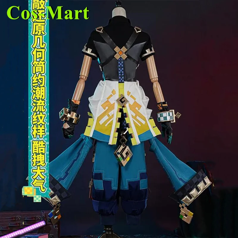 Cos-Mart Genshin Impact Kinich Косплей Костюм Игра Ролевая игра Одежда Спутник Одежда для ролевых игр
Cos-Mart Genshin Impact Kinich Косплей Костюм Игра Ролевая игра Одежда Спутник Одежда для ролевых игр
