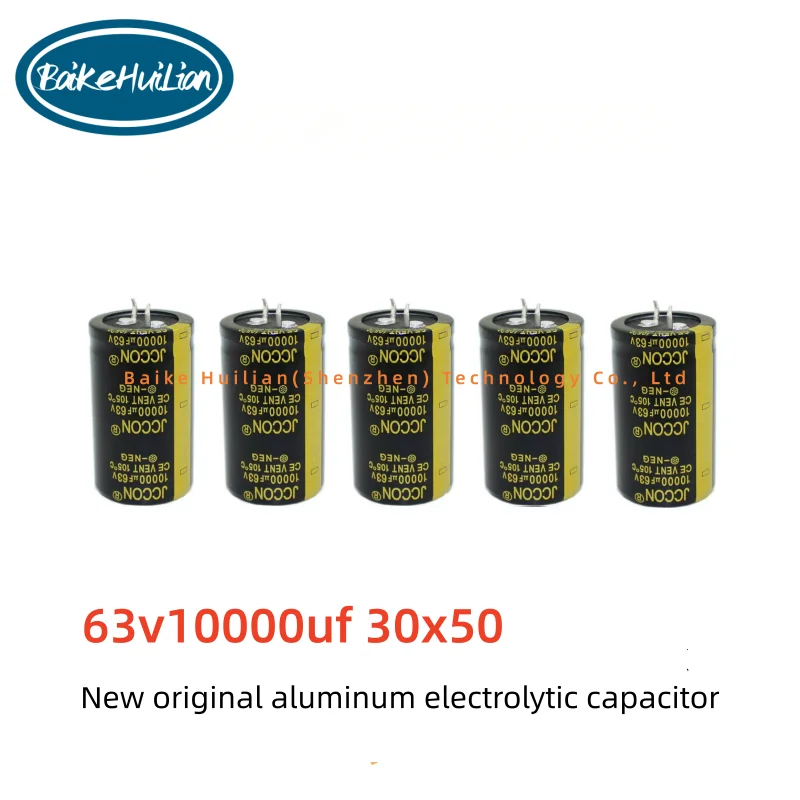 5pcs/lot 63V 10000μF JCCON Black Gold 63V Audio Amplifier Power Filter Hi-Fi Aluminum Electrolytic Capacitor 30x50
5pcs/lot 63V 10000μF JCCON Black Gold 63V Audio Amplifier Power Filter Hi-Fi Aluminum Electrolytic Capacitor 30x50
