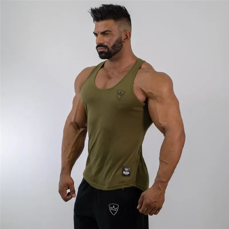 Tank Top Men Fitness cotton Vest Print 2019 Fashion Gyms Brand Singlet Bodybuilding Stringer Sleeveless Vest Tank
Tank Top Men Fitness cotton Vest Print 2019 Fashion Gyms Brand Singlet Bodybuilding Stringer Sleeveless Vest Tank