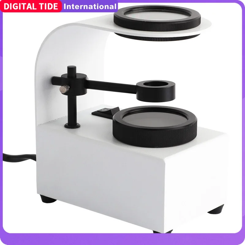 Desktop Polariscope Built-in LED Gemstone Gem Jewel Jewelry Polarizer Tester Tool Magnifiers Gem Identification Instrument
Desktop Polariscope Built-in LED Gemstone Gem Jewel Jewelry Polarizer Tester Tool Magnifiers Gem Identification Instrument